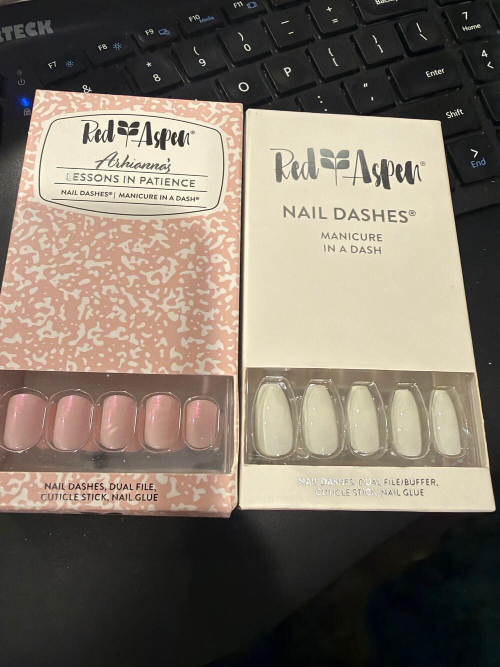 red aspen press on nails bundle